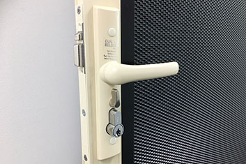 Cast Aluminium Security Screen Doors