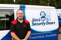 Jim's Security Doors van