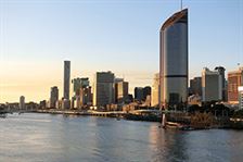 The city of Brisbane