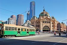 The city of Melbourne